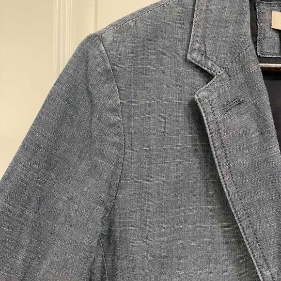 JCREW Keating Boy Blazer Chambray Size 2 - Picture 10 of 11